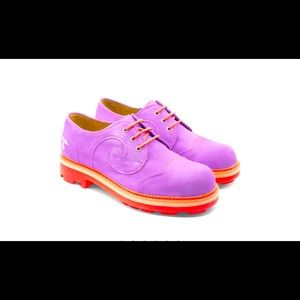 Vibrant Purple and Red Women's Shoes